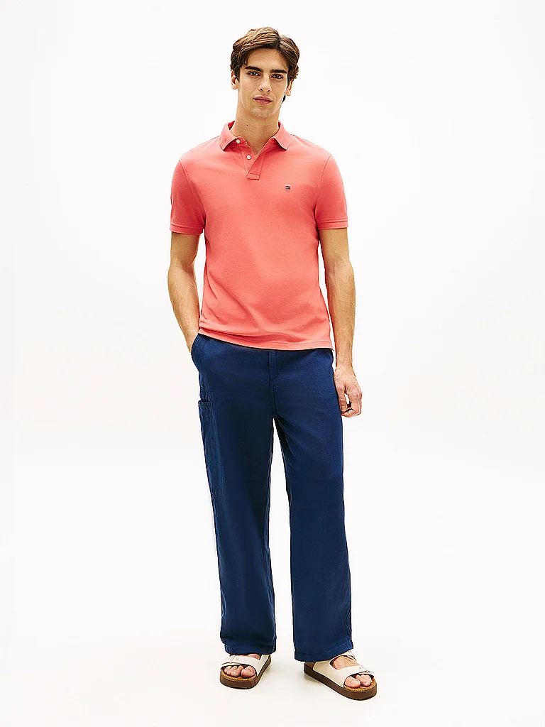 Tommy Hilfiger Poloshirt Regular Fit rot   M herren 6